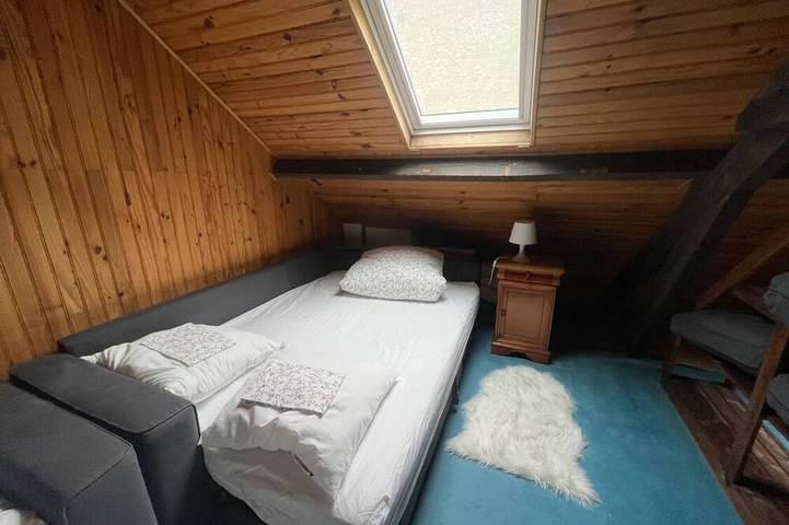 Beautiful house with a garden and an attic, located between the Marché aux Puces and La Communale in Saint-Ouen, Sena-Saint Denis