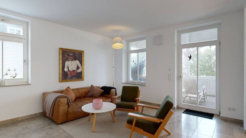 Ferienwohnung für 6 Personen, mit Balkon und Sauna in Binz - 3
