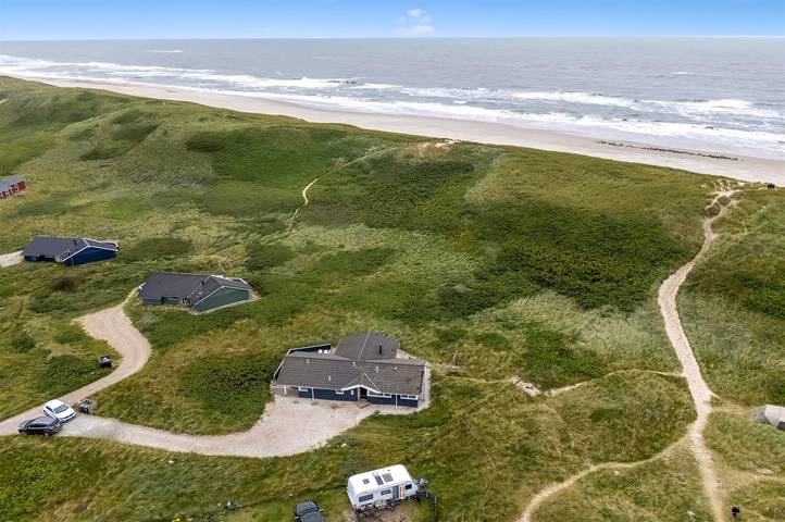 Ferienhaus für 10 Personen, mit Terrasse und Sauna sowie Whirlpool in Holmsland Klit