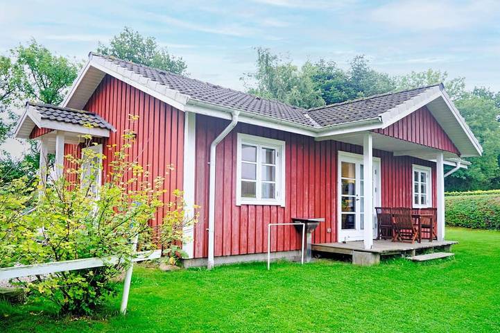 Ferienhaus für 5 Personen, mit Terrasse und Garten, mit Haustier