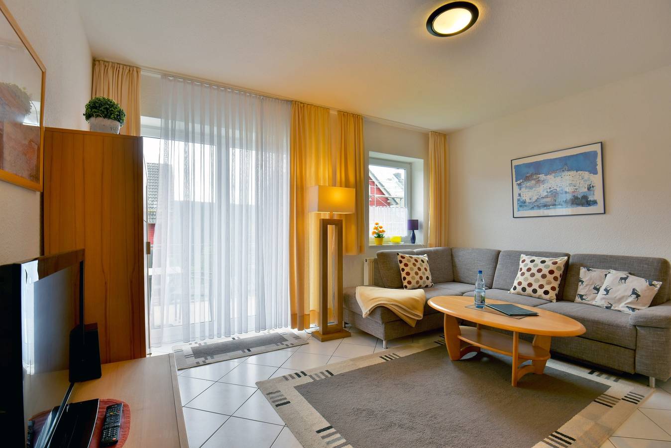 Ganze Wohnung, Ferienwohnung Tannenblick 3-3" mit Gemeinschaftsgarten, Balkon und Wi-Fi in Oberhof, Rennsteig