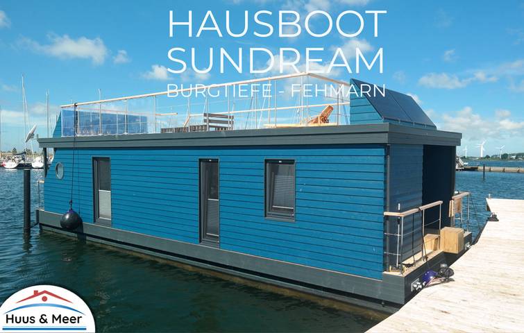Hausboot für 5 Personen, mit Seeblick und Ausblick sowie Terrasse, kinderfreundlich in der Mecklenburger Bucht