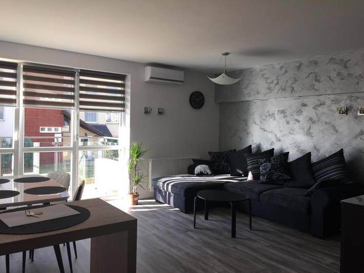 Apartament wakacyjny dla 4 osób, z widok i balkon w Tychy