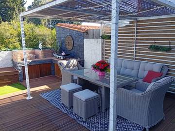 Cottage pour 4 personnes, avec terrasse à Montescot