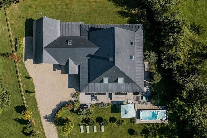 Maison de vacances pour 12 personnes, avec Jacuzzi ainsi que Terrasse et Jardin à Gonneville-sur-Honfleur