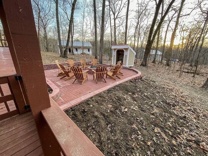 Vacation house for 2 people, with terrace in West Virginia