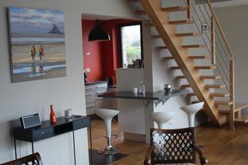 Gîte pour 8 personnes, avec jardin et balcon dans Plage De L Islet