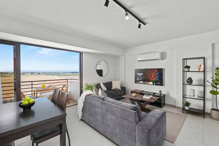 Apartament wakacyjny dla 2 osób, z balkon i basen w Tersefanu