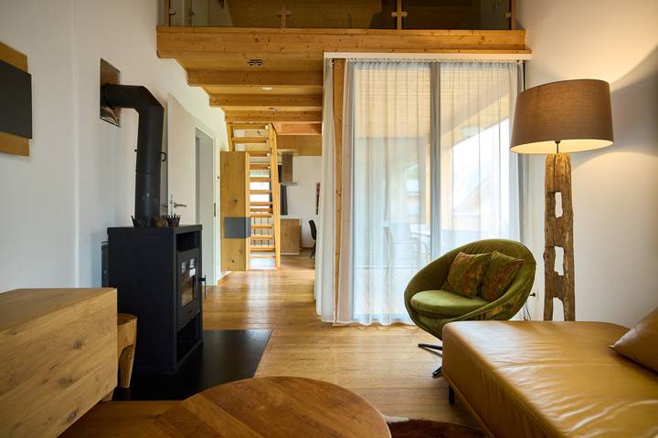 Ferienwohnung für 7 Personen, mit Balkon und Sauna