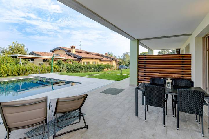 Studio für 4 Personen, mit Garten und Seeblick sowie Terrasse in Manerba del Garda - 2