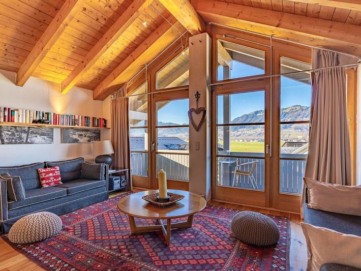 Ferienwohnung für 2 Personen, mit Balkon in den Bayerische Alpen - 2