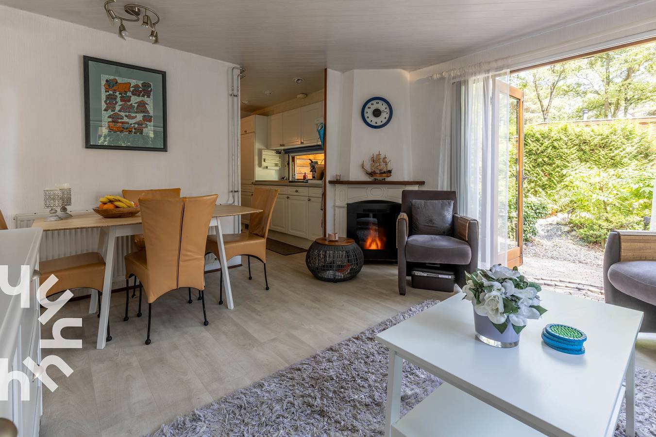 Einfaches 6-Personen-Chalet im Ferienpark in der waldreichen Umgebung von Ermelo in Ermelo, Veluwe