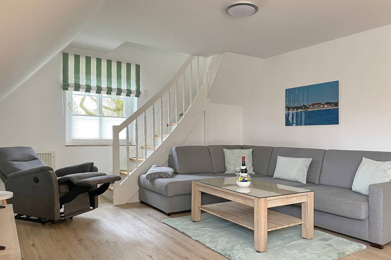 Ganze Ferienwohnung, Haus am Stadtwald Og - Whg. 5, Grünstreifen in Wyk auf Föhr (Stadt), Wyk auf Föhr