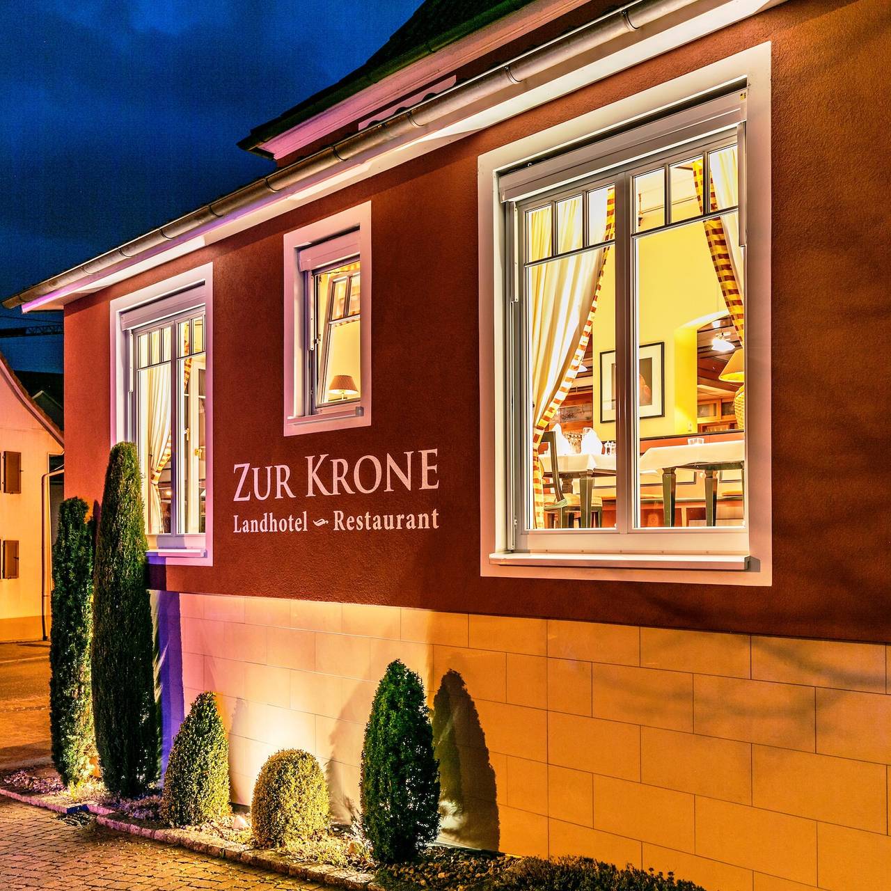 Landhotel - Restaurant Zur Krone - Komfort Doppelzimmer in Gottenheim, Südschwarzwald