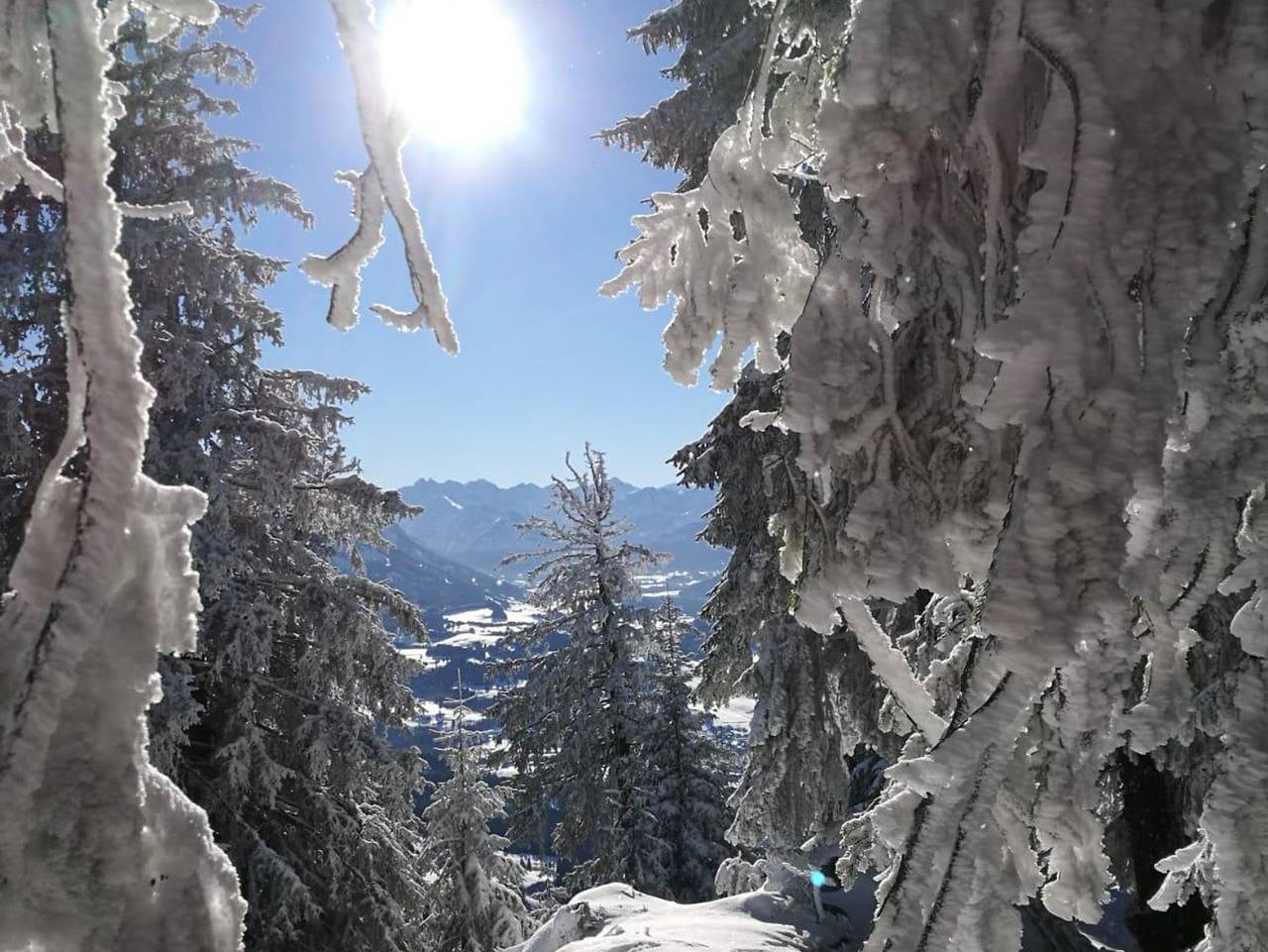 Ganze Ferienwohnung, Ferienwohnungen Illertalblick - Appartement B in Ofterschwang, Bayerisch Schwaben