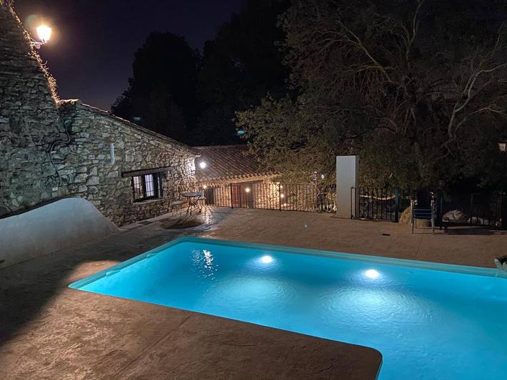 Casa rural para 12 personas, con Terraza y Jardín además de Piscina y Vistas en Villanueva del Trabuco - 4