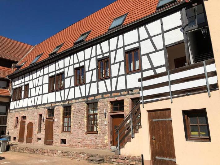 Location de vacances pour 3 personnes, avec terrasse et vue, animaux acceptés à Mannheim - 2