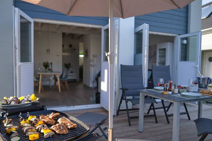 Hyggehus im Nordseeresort- Infrarotsauna, Terrasse, Kaminofen, Strand- und Nordseenah in Büsum, Kreis Dithmarschen