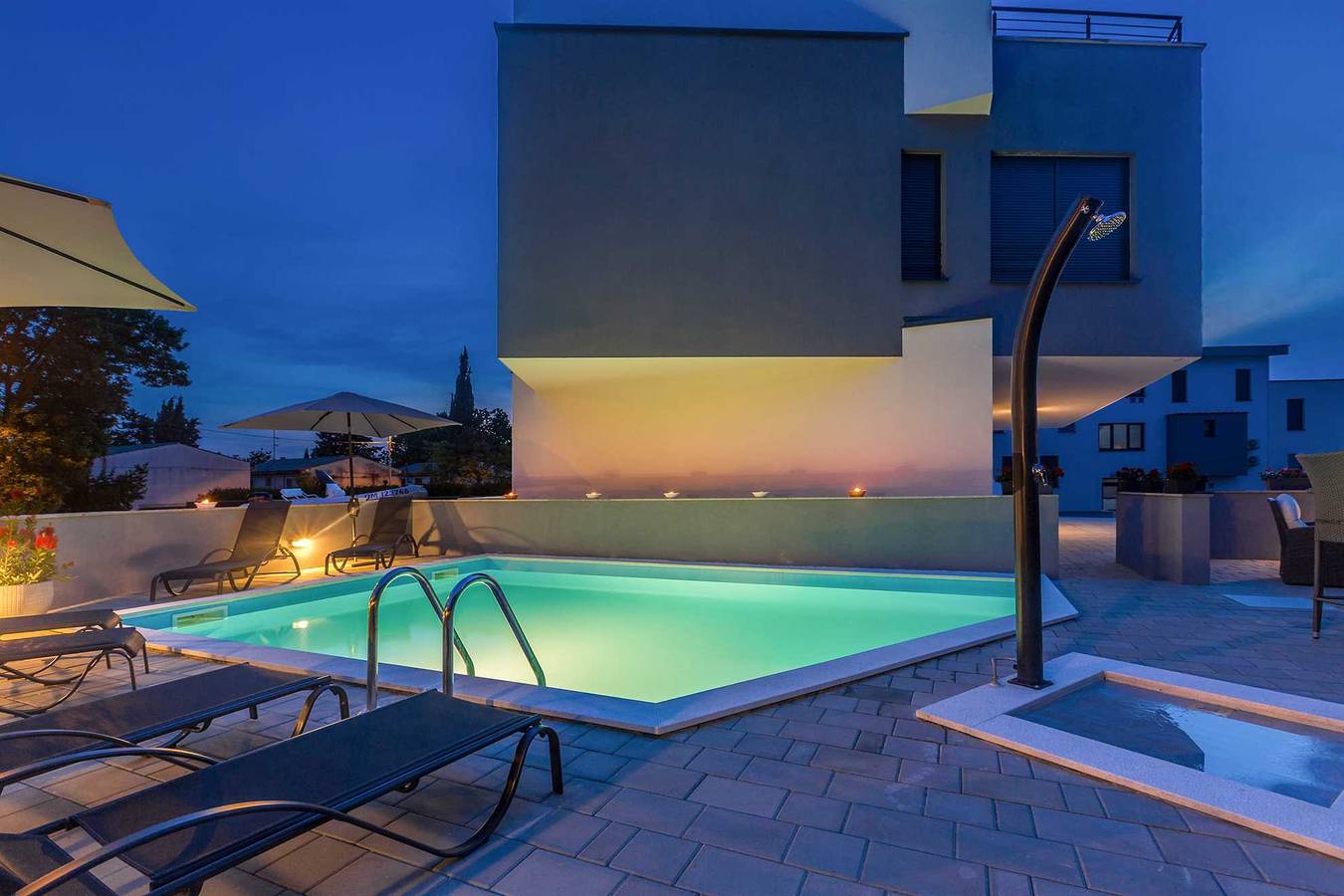 Ganze Wohnung, Apartment Laganini Ii mit Gemeinschaftspool in Njivice, Krk