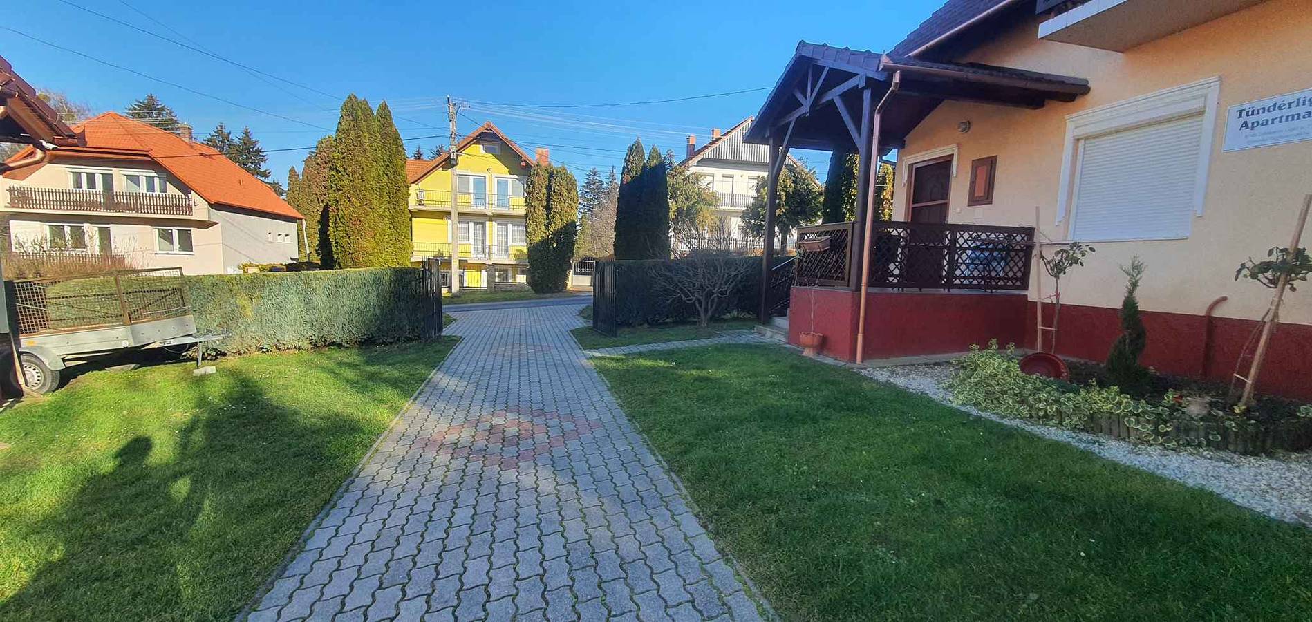 Cały apartament wypoczynkowy, Mieszkanie wakacyjne w spokojnej okolicy z internetem  in Zalakaros, Zalakarosi region