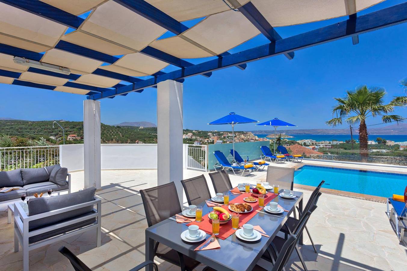 Villa Almyrida View by Villa Plus in Almyrida, Vámos