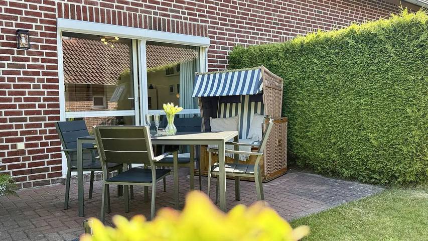 Ferienhaus für 4 Personen, mit Garten, mit Haustier