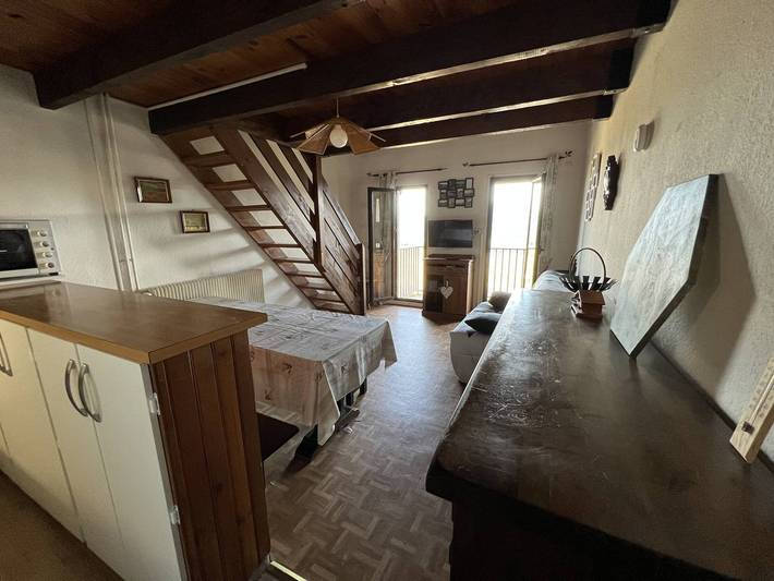 Gîte pour 6 personnes, avec balcon et vue sur le lac à Les Angles - 2