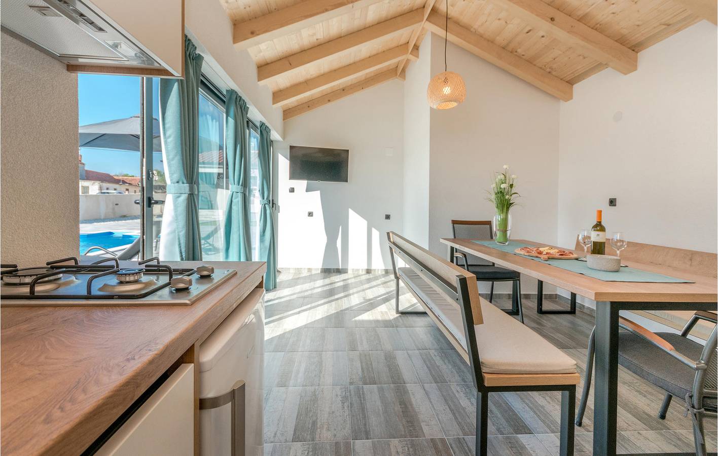 Vakantiehuis voor 6 personen met tuin in Zadar
