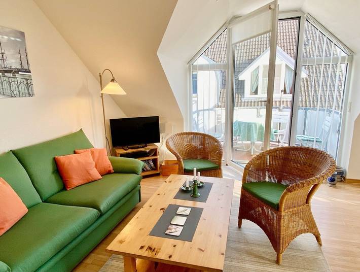 Ferienwohnung für 4 Personen, mit Balkon - 1