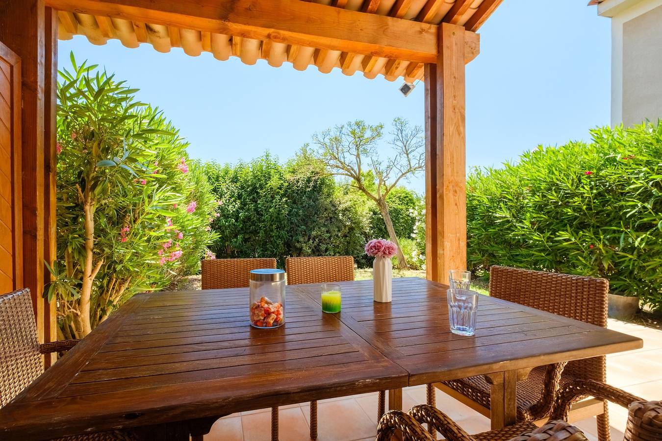 Maison de vacances « La Bastide de Chaumette » avec piscine partagée, Wi-Fi et climatisation in Montauroux, Côte méditerranéenne (France)