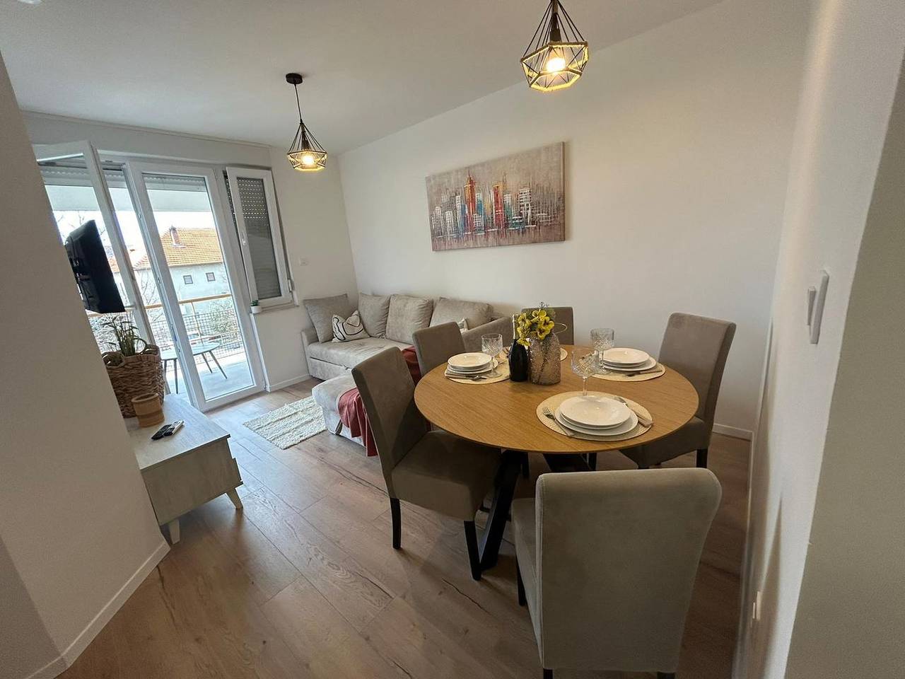 Entire apartment, Zentrale 50m² Stadtwohnung mit Balkon und Wlan – für bis zu 5 Personen in Biograd na Moru, Zadar