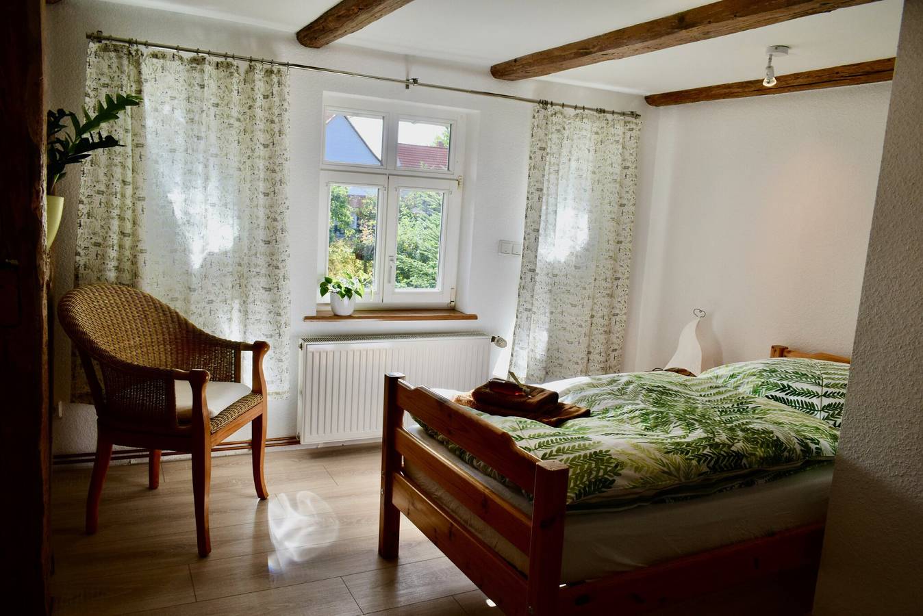 Entire apartment, Vacation apartment for 5 people with yard in Veckenstedt, Nordharz