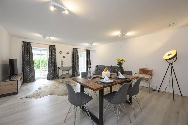 Ferienwohnung für 4 Personen, mit Balkon am Eibsee