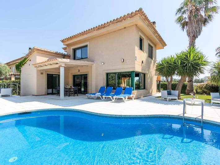 Villa pour 8 personnes, avec jardin à Sant Pere Pescador