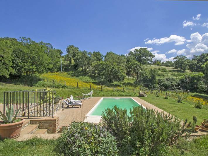 Ferienhaus für 4 Personen, mit Terrasse und Garten sowie Ausblick, mit Haustier in Grosseto Provinz - 3