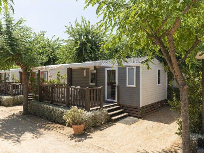 Camping para 4 personas, con piscina y terraza en Costa del Maresme