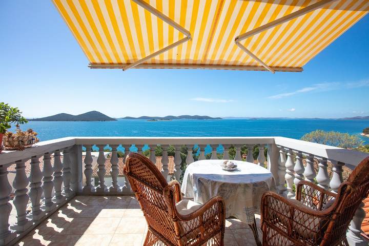 Ferienwohnung für 5 Personen, mit Balkon/Terrasse in Drage