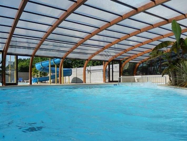 Camping La Roche Percée - Mobilheim 4 personen - Komfort 2 Zimmer - Terrasse in Fouesnant, Côte de Cornouaille