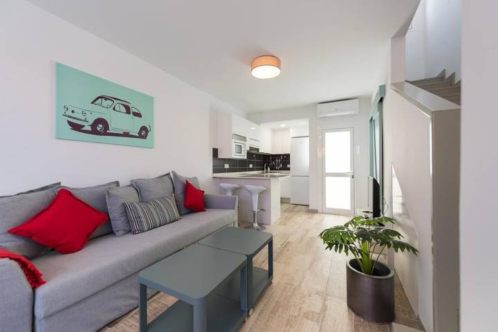 Bungalow para 4 personas, con piscina y jardín en Sonnenland