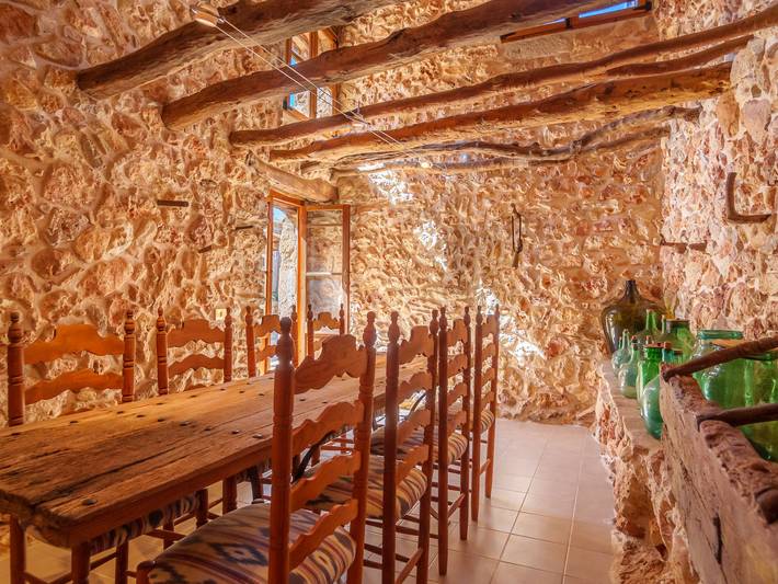 Can Xerret in Sancellas, Interior de Mallorca