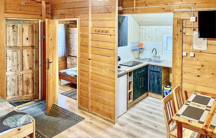 Ferienhaus für 6 Personen mit Terrasse in Polańczyk, Karpaten (Polen)