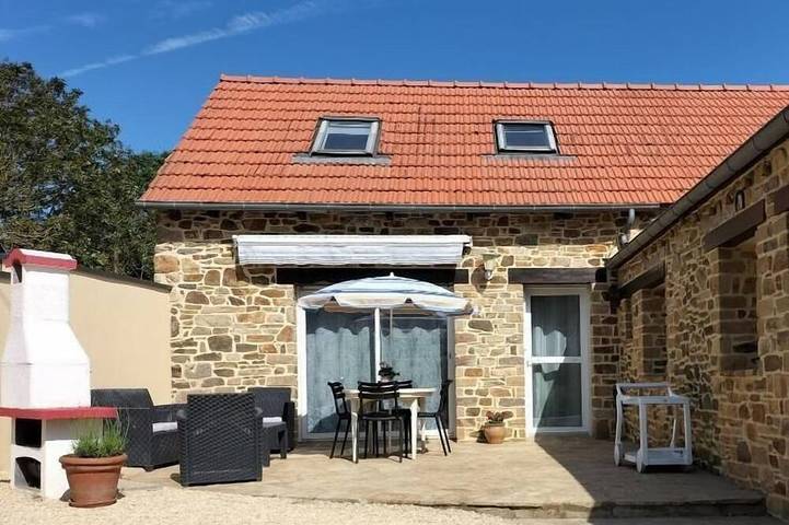 Location de vacances pour 4 personnes, avec terrasse à Pludual