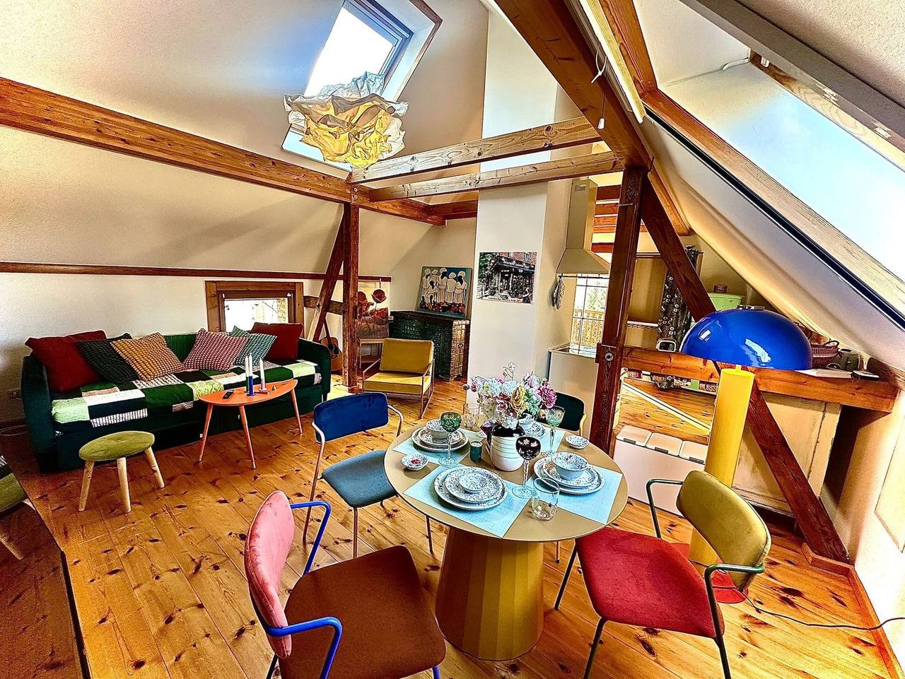 Ganze Ferienwohnung, Designer Retro Loft 50m2 in Caputh, Schwielowsee