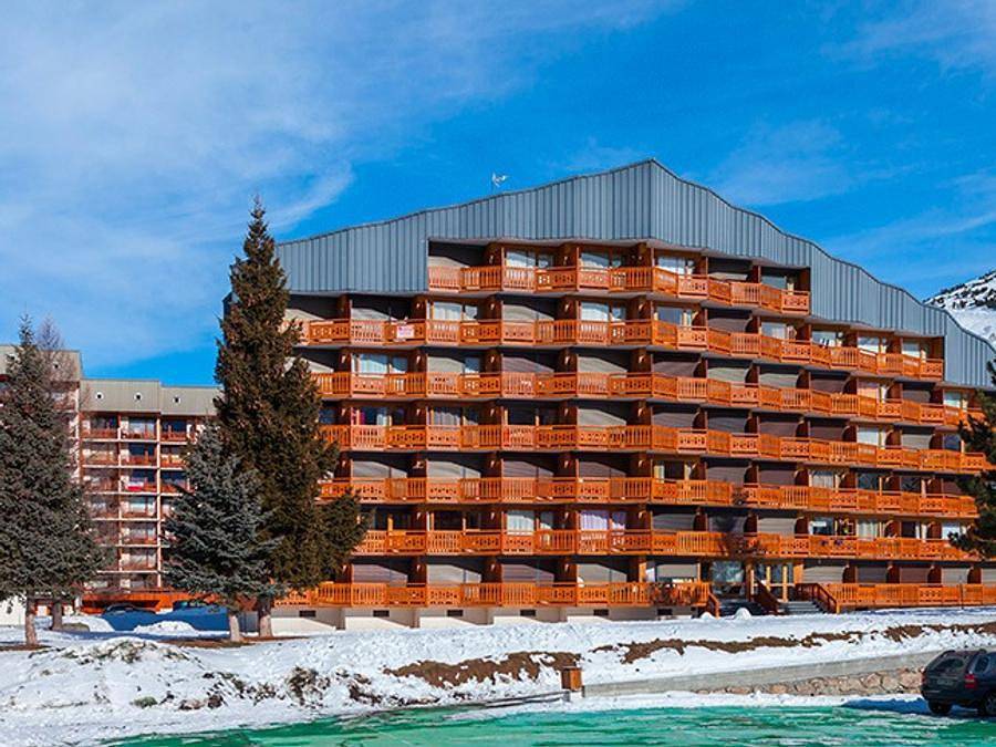 Résidence Plein Sud - Vacancéole - Studio 2 personnes - 13 m² in Mont-de-Lans, Les Deux Alpes