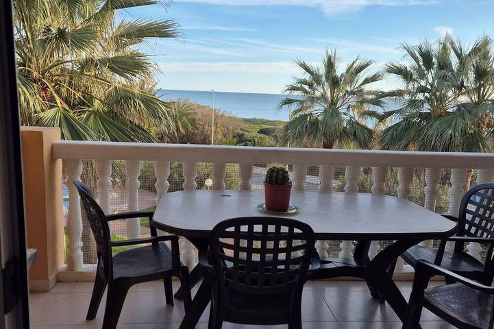 Appartement de vacances pour 6 personnes, avec piscine ainsi que jardin et balcon - 1