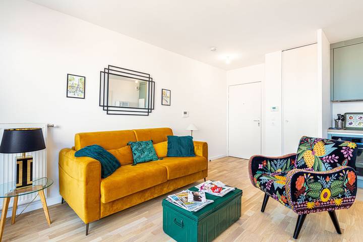 Studio pour 4 personnes, avec balcon - 1
