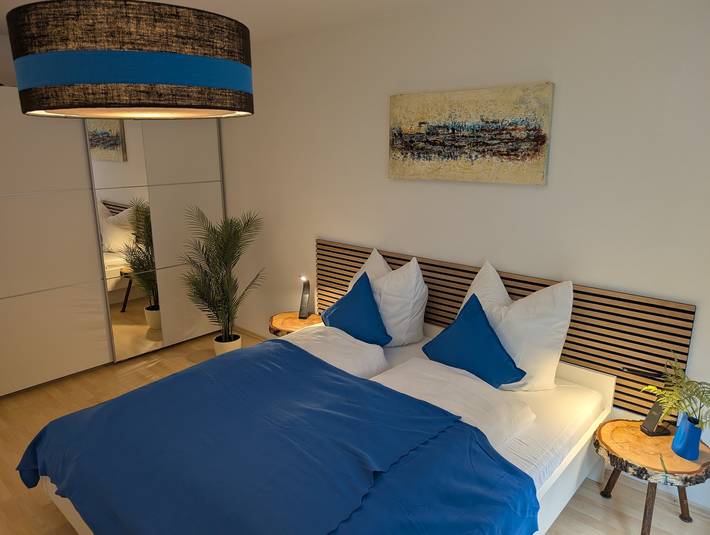 Ferienwohnung für 4 Personen, mit Balkon und Seeblick in Villingen-Schwenningen
