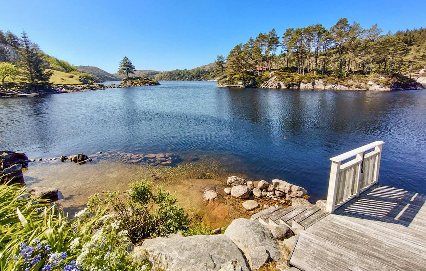 Ferienhaus für 8 Personen mit Terrasse in Bømlo