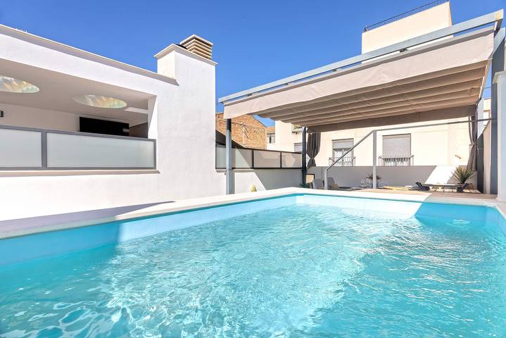 Ganze Wohnung, Ferienwohnung für 10 Personen mit Terrasse in Granada, Granada Provinz