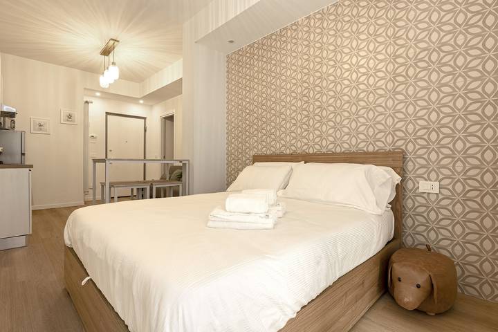 Ferienwohnung für 3 Personen, mit Balkon in Bergamo